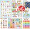 18 Laminated Educational Posters for Toddlers & Preschool Learning, Classroom Posters Set for Pre-K, Kindergarten & Homeschool, Alphabet, Numbers, Shapes, Colors, Maps, Emotions & Learning Charts